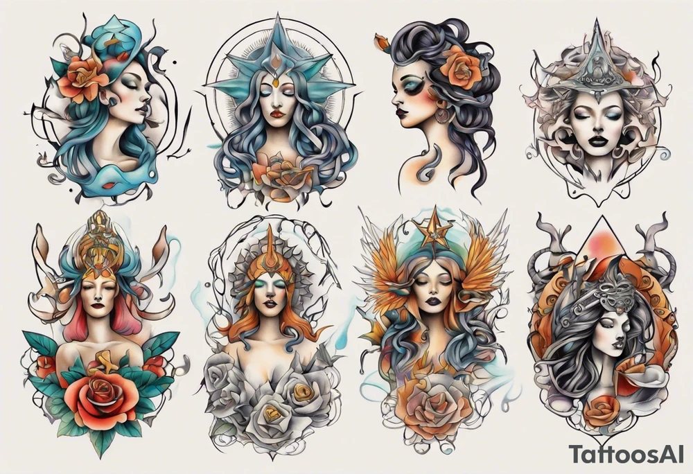 godess tattoo tattoo idea