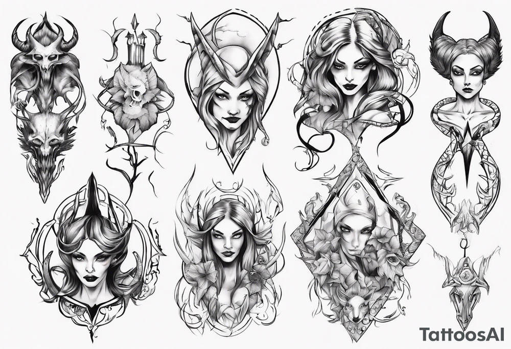 Lilith tattoo idea