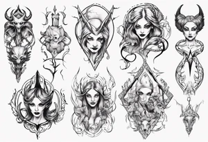 Lilith tattoo idea