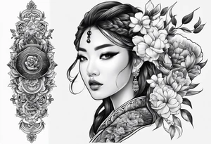 bau cua tattoo idea