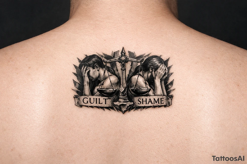 Guilt and shame tattoo idea