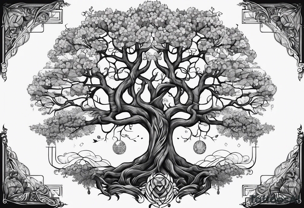 Family tree called the Johnson Ville tattoo idea