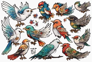 free bird, cannot change tattoo idea