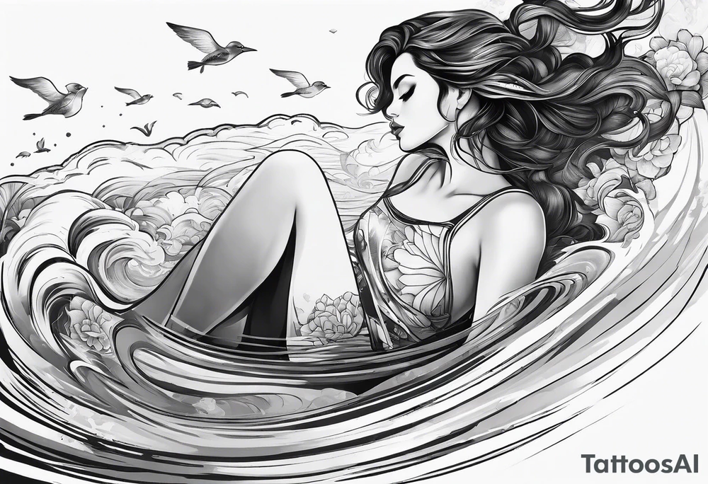 girl floating on still water
aerial view tattoo idea girl floating on still water
aerial view tattoo idea