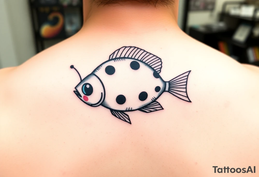 Ladybug beta fish tattoo idea