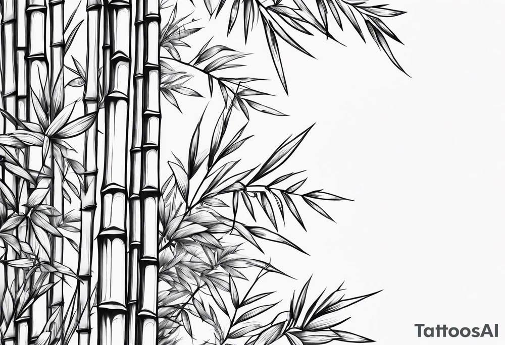 Bamboo tattoo idea