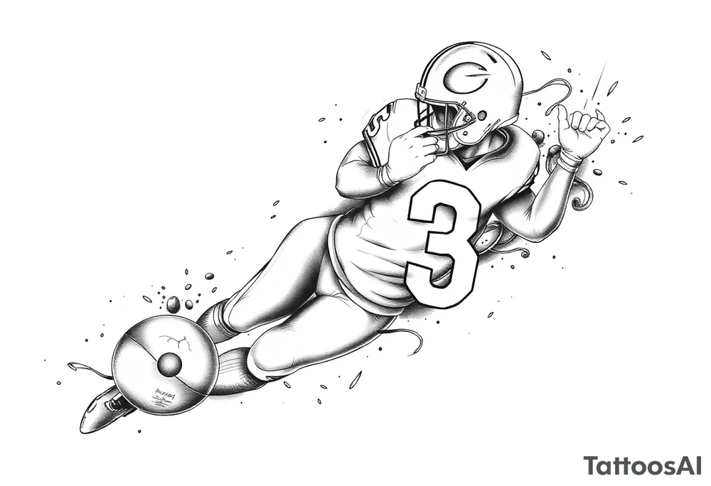 Portland oregon 503, football 53 tattoo idea