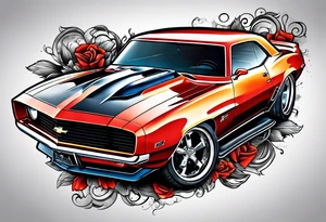 Camaro tattoo idea