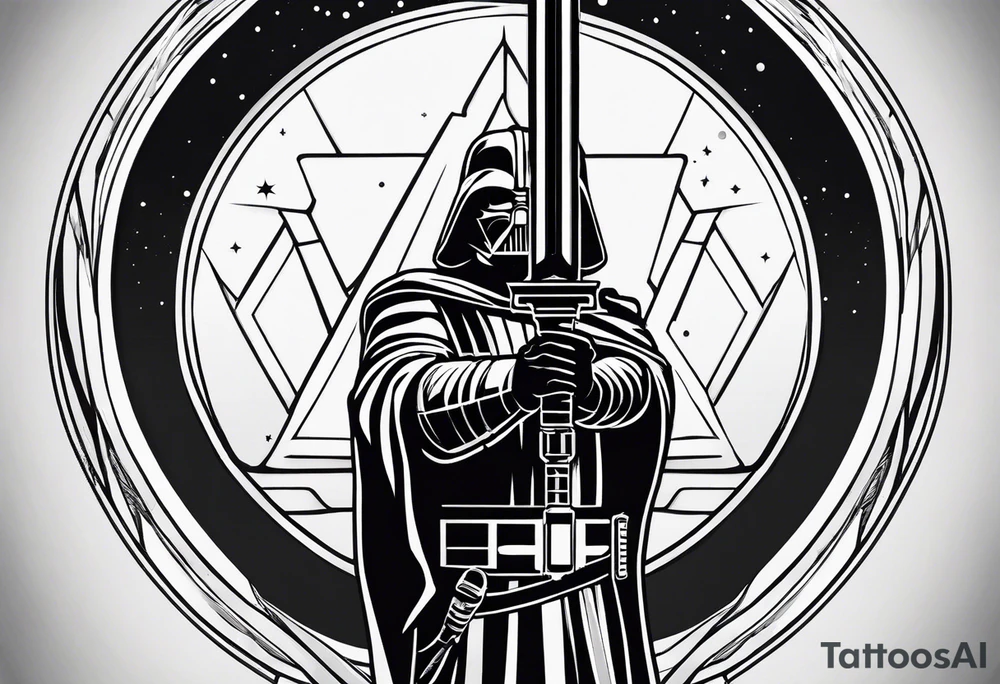 light saber tattoo idea