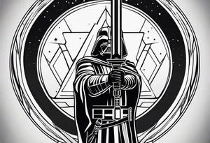 light saber tattoo idea