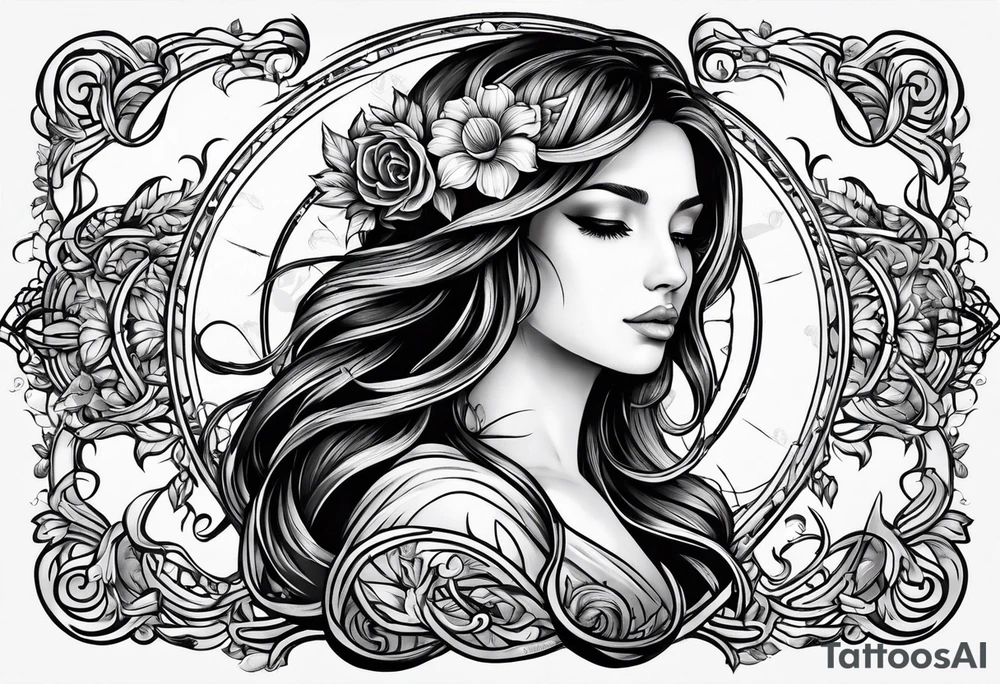 virgo tattoo idea