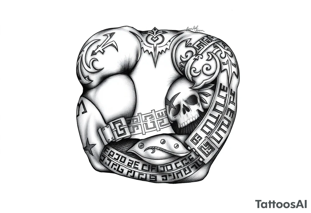 Nordic runes tattoo idea