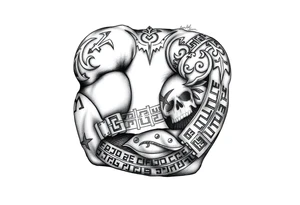 Nordic runes tattoo idea