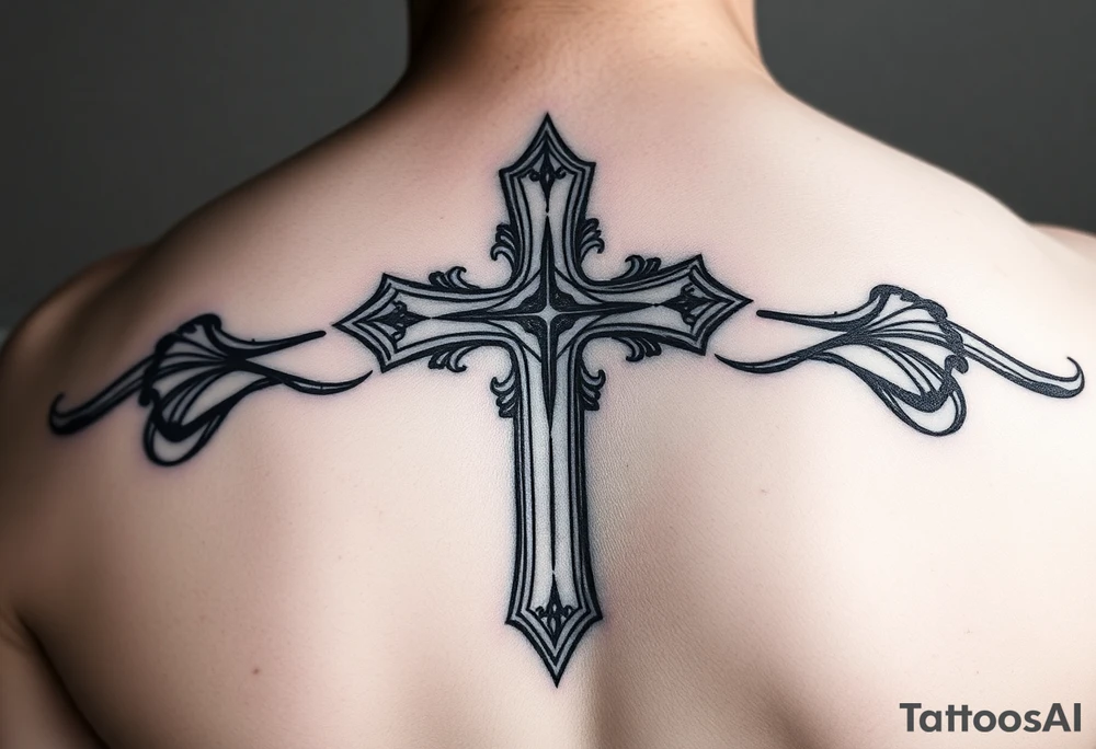 Cross tattoo idea
