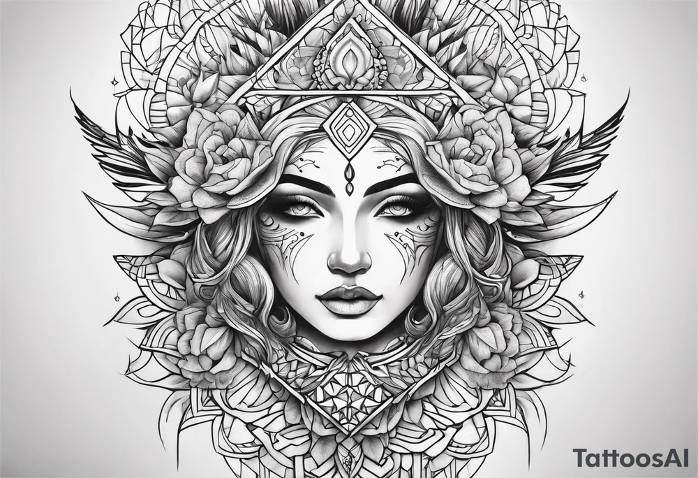 Spiritual growth tattoo idea
