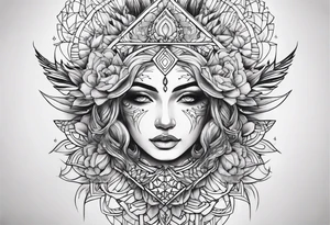 Spiritual growth tattoo idea