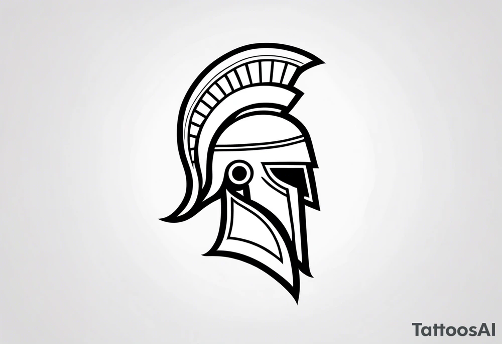 Ancient spartan symbol tattoo tattoo idea