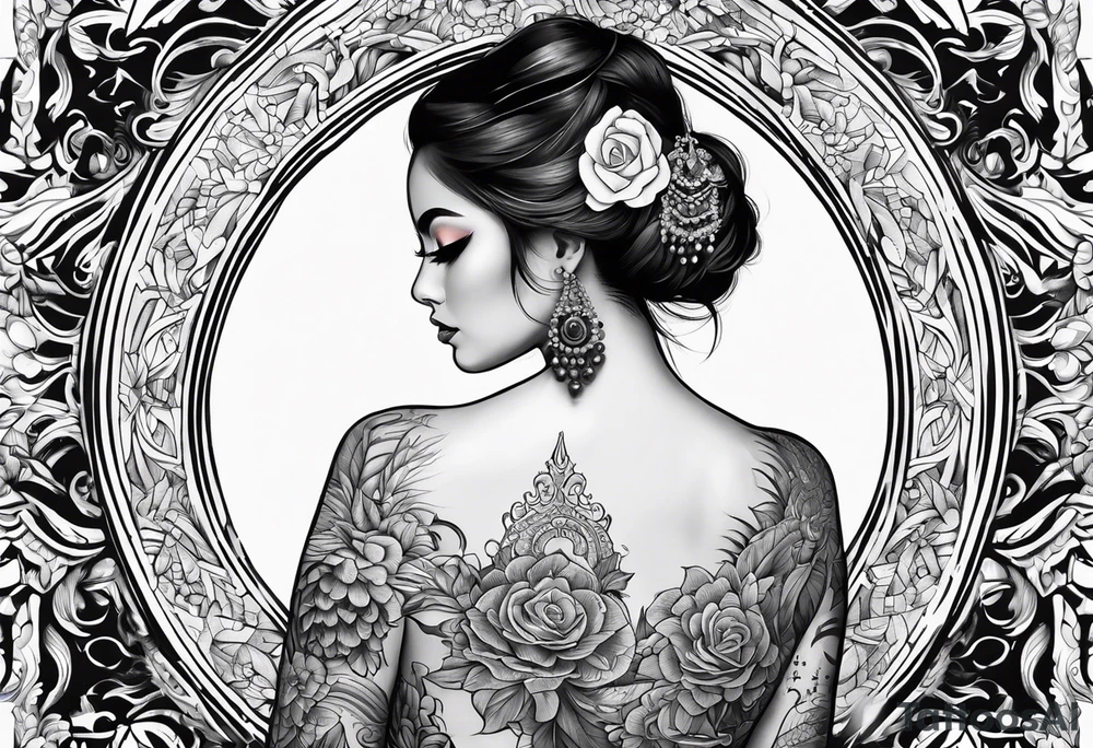 Full Back tattoo covering the whole back oblong tattoo idea Full Back tattoo covering the whole back oblong tattoo idea