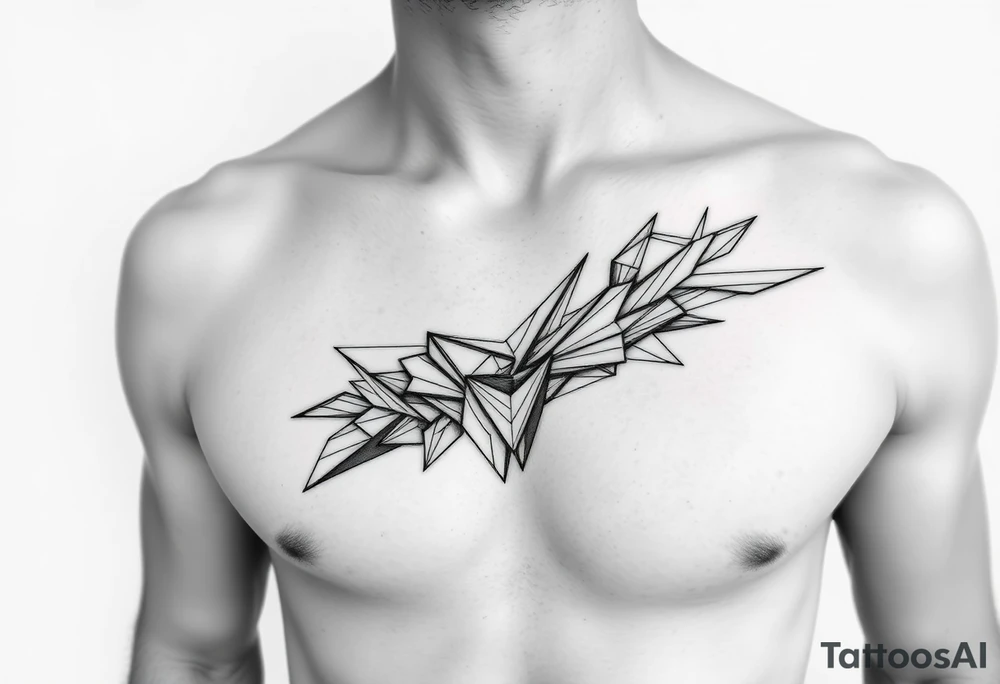 anthony padilla abstract line tattoo tattoo idea