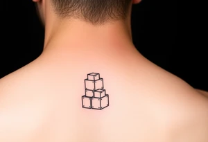 luca with building blocks tattoo idea