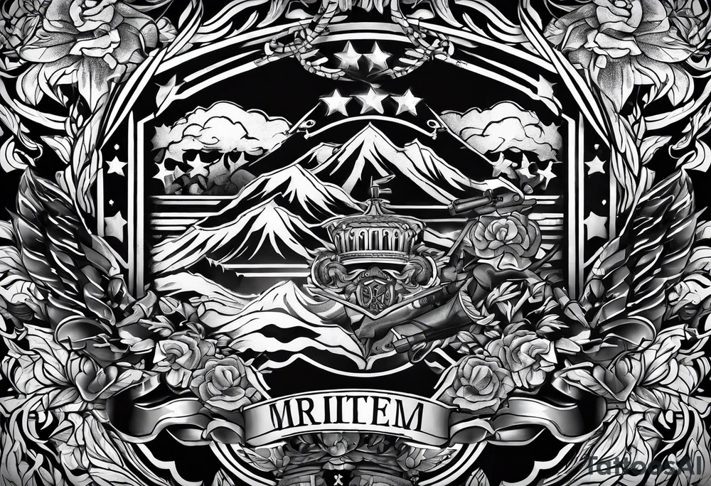 military tattoo idea