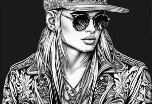 JEM monogram tattoo idea