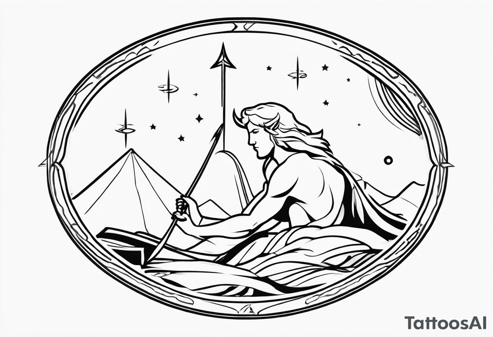 Dominic, Sagittarius, Florida tattoo idea