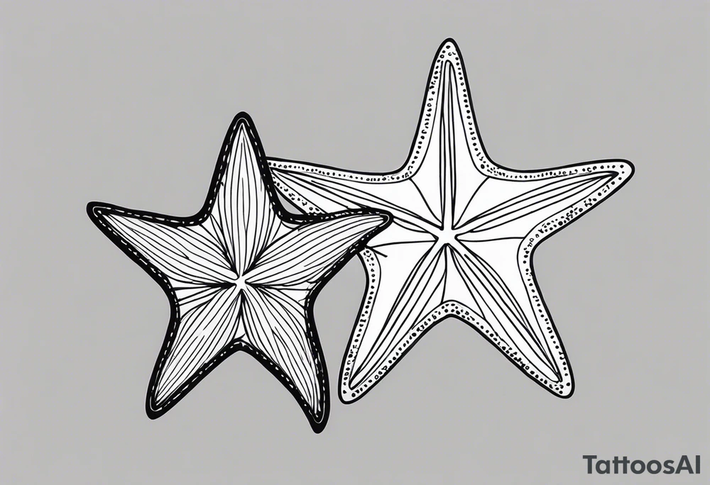 Two Starfish tattoo idea