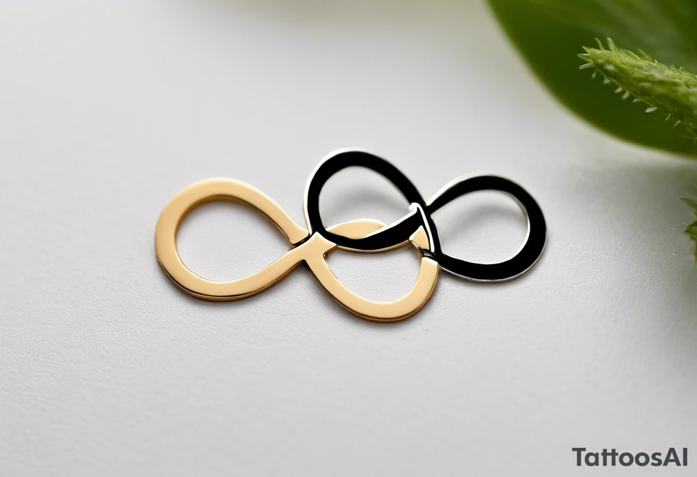 Eternity Symbol: A delicate, outlined infinity symbol as the foundation of the tattoo. 
Puzzle Piece: One small, outlined puzzle piece placed along one of the loops of the eternity symbol (typically on the lower curve or where the lines cross in the middle). 
Handwritten Text: Your sister’s words, “to my favorite sister,” can flow along the curve of the infinity symbol, following its shape. 

Positioned horizontally on your ankle for a balanced look. tattoo idea