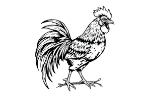 A big cock tattoo idea