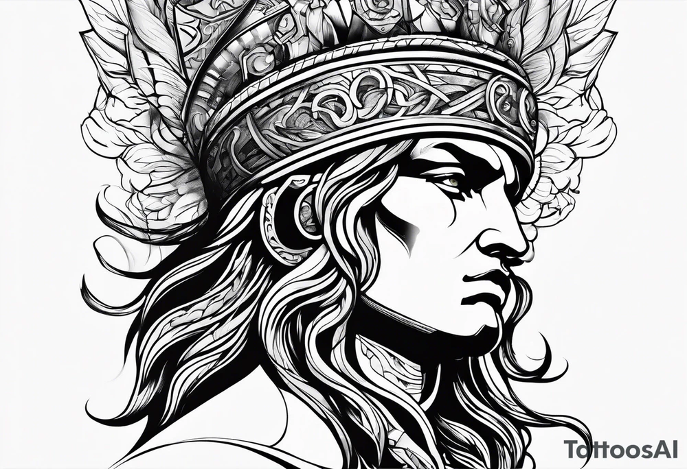 greek myth atlas tattoo idea