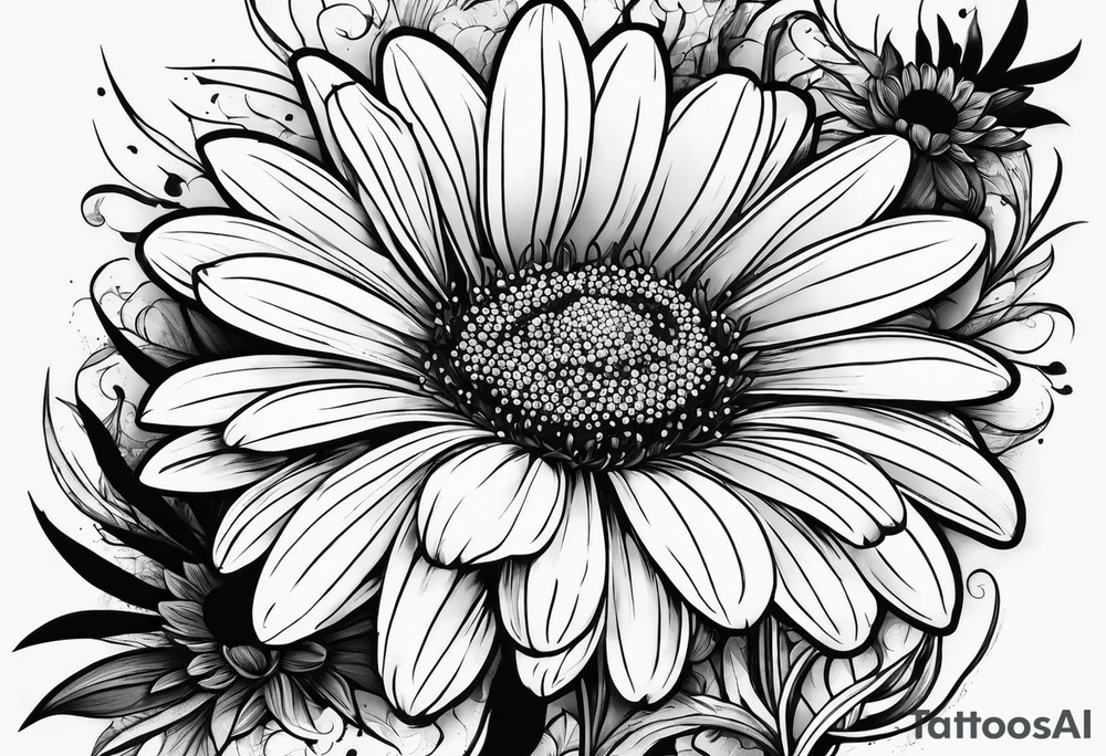 Chamomile tattoo idea