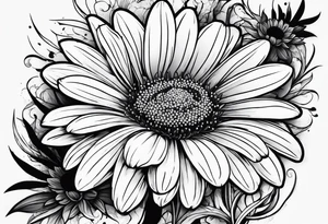 Chamomile tattoo idea