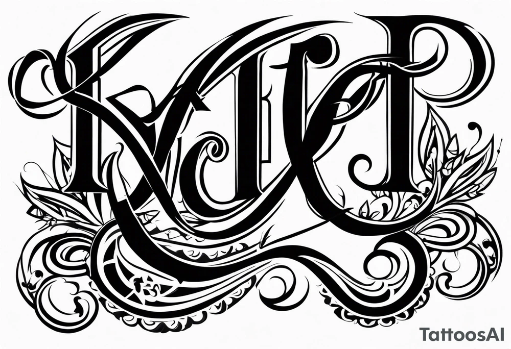 “KYDF” with a dick tattoo idea