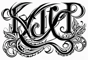 “KYDF” with a dick tattoo idea