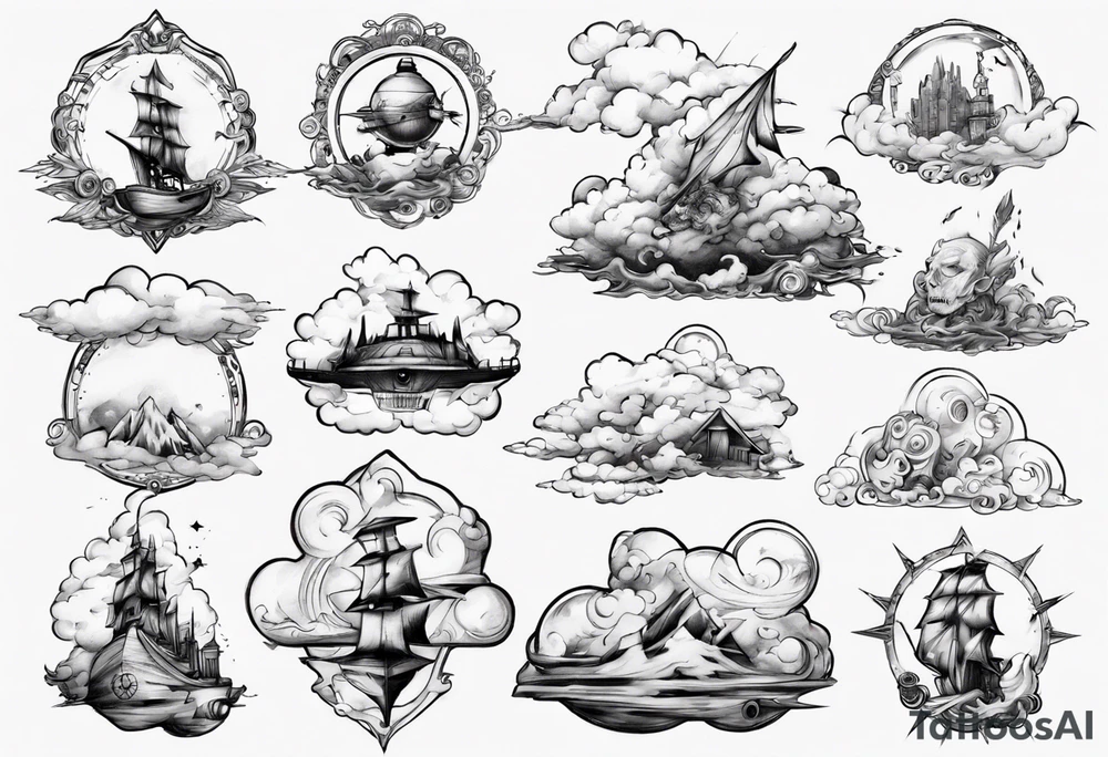 a cloud walker tattoo idea