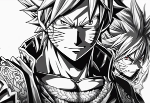 Natsu dragneel from fairy tail tattoo idea