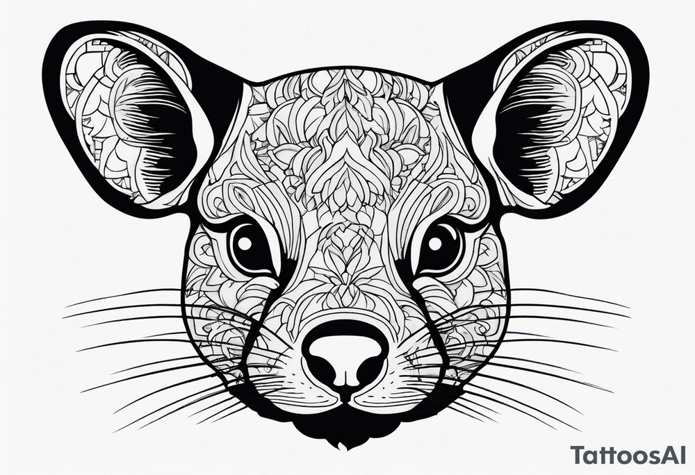 Chinchilla tattoo idea