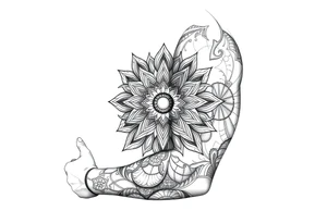 mandala tattoo idea