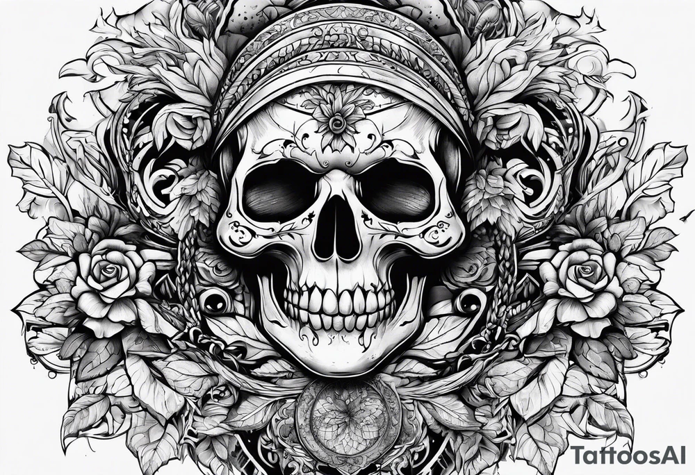 Spooky tattoo idea