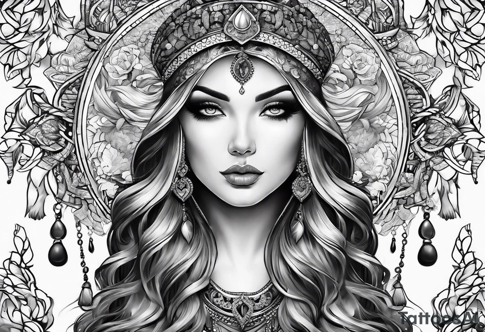 Genetalia tattoo idea