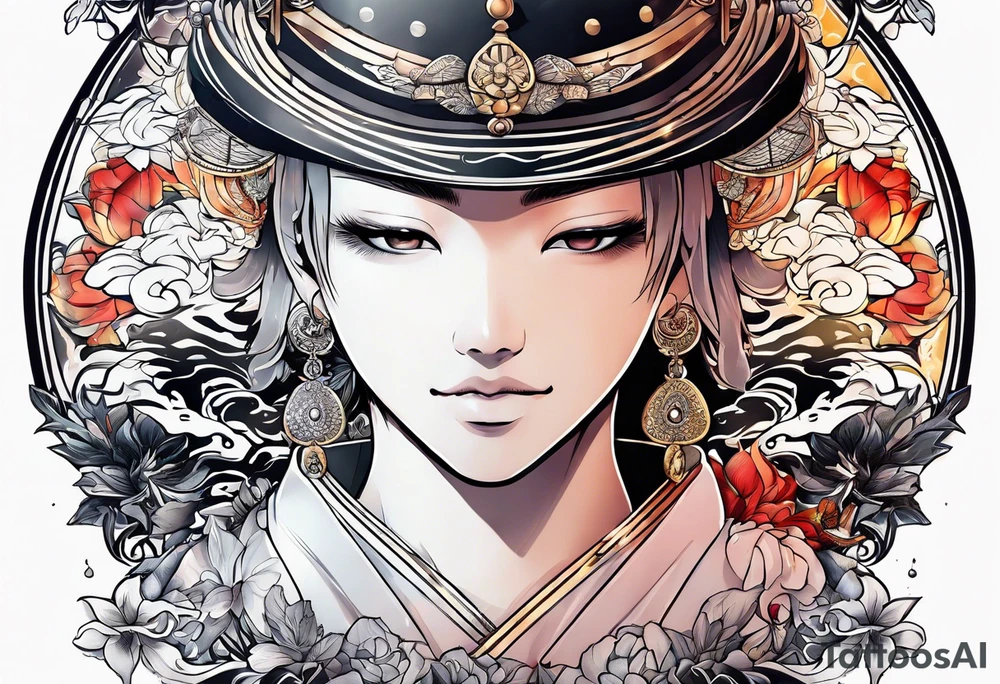 Kamado Tanjirou tattoo idea