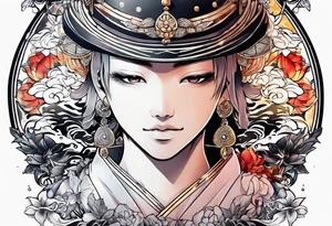 Kamado Tanjirou tattoo idea
