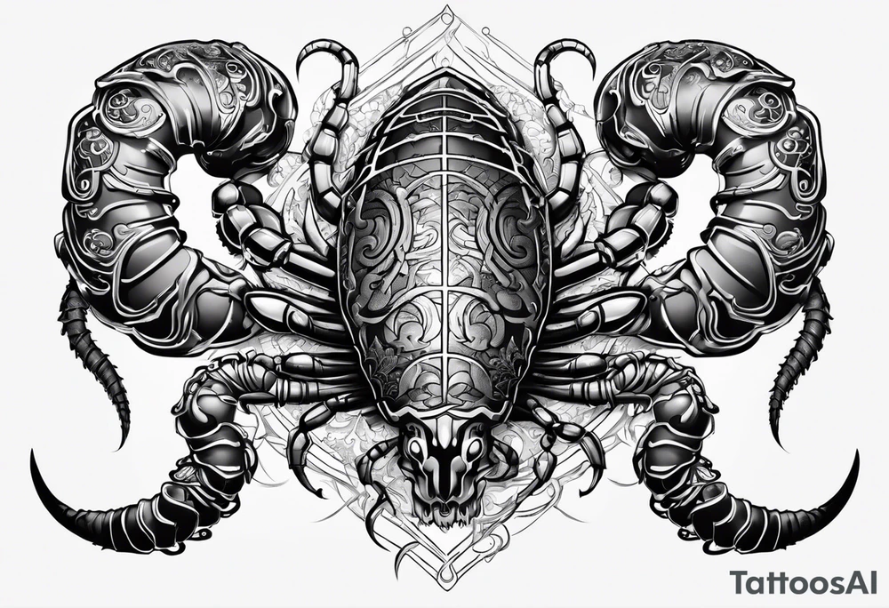 Scorpio tattoo idea