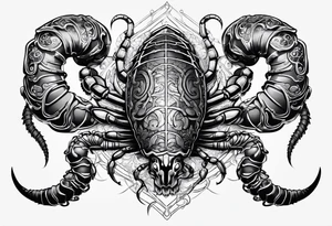 Scorpio tattoo idea