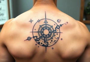 Astronomy tattoo tattoo idea
