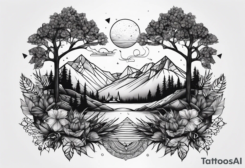 nature tattoo idea