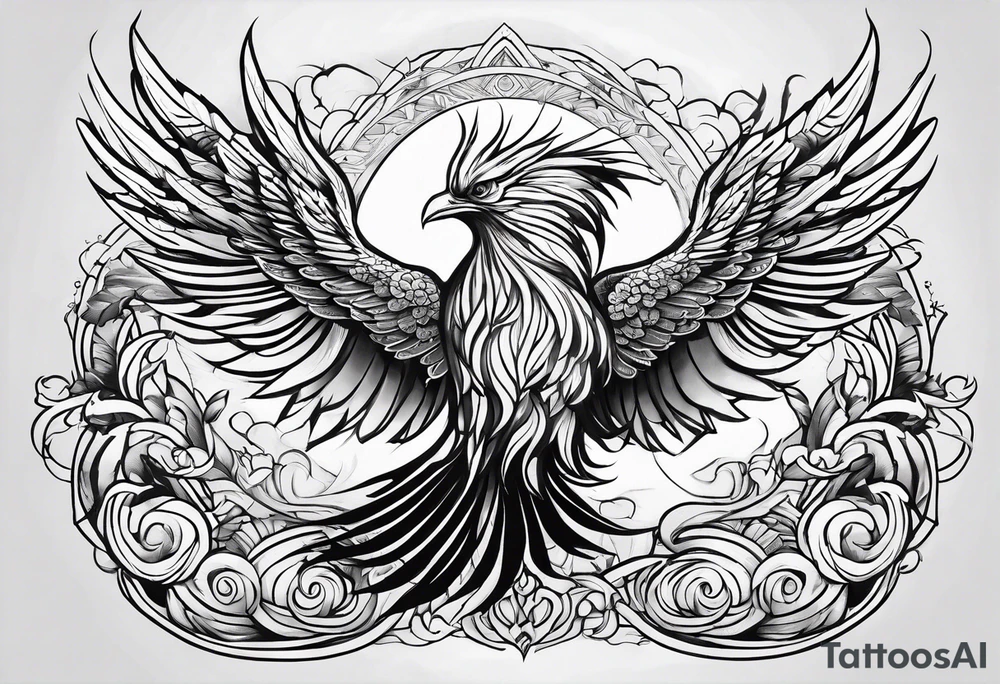 PHOENIX tattoo idea