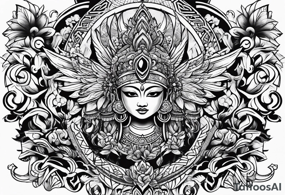 indonesia tattoo idea