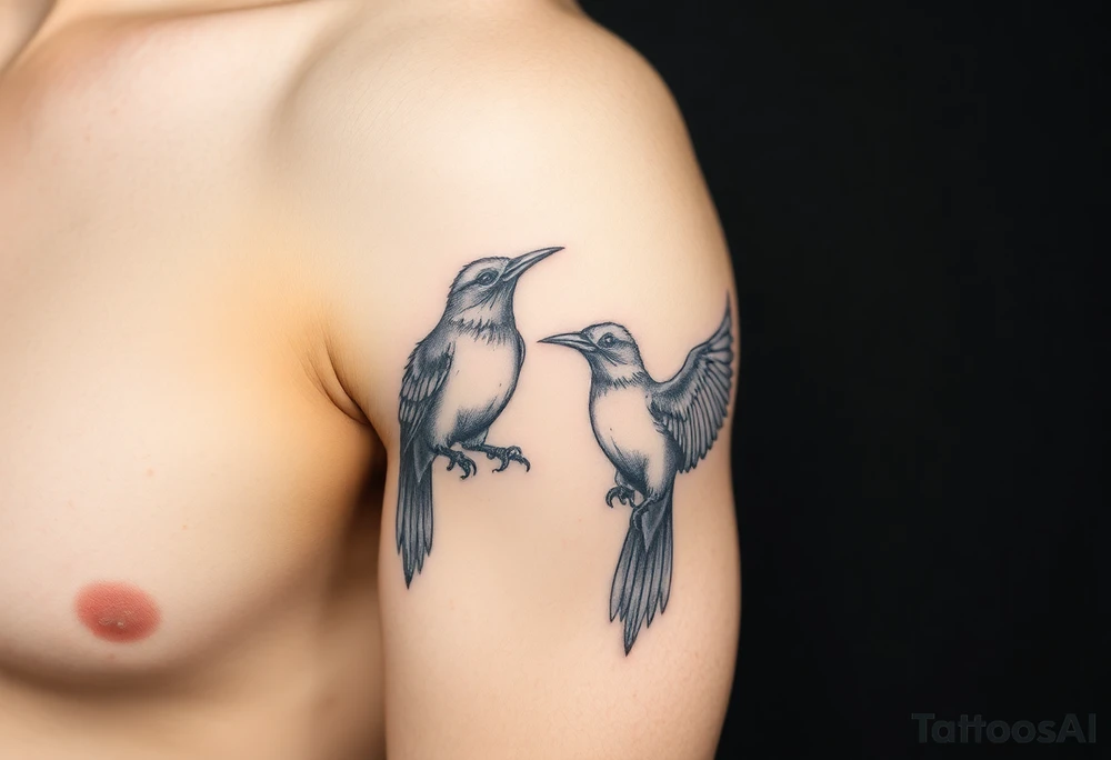 Go birds tattoo idea
